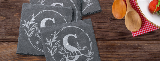 The Perfect Wedding Favor: Engraved Coasters for Guests